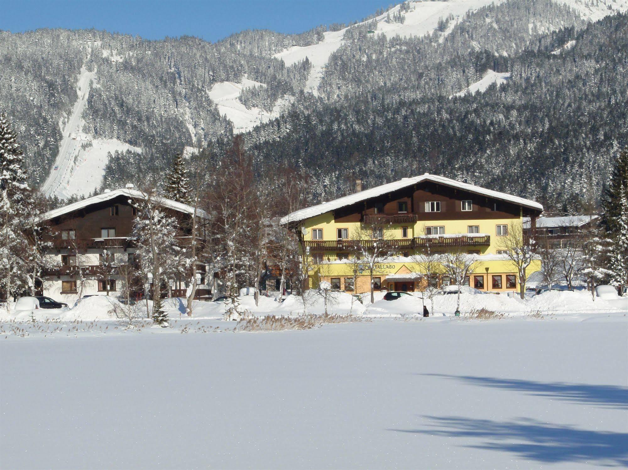 Hotel Cristallago Зеефельд в Тироле Экстерьер фото